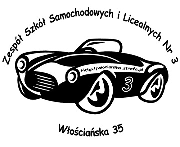 Logo Zespół Szkół Samochodowych i Licealnych nr 3