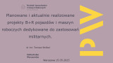 Tekst obok znaku graficznego PW